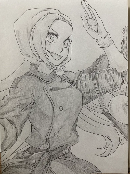 #乙女ゲームの破滅フラグしかない悪役令嬢に転生してしまった… #はめふら
#カタリナ・クラエス #カタリナ
#模写 #お絵描き #イラスト
 
いや〜、素晴らしく生きる力を感じます😁😁😁
余裕で無人島サバイバルできそう🏝 