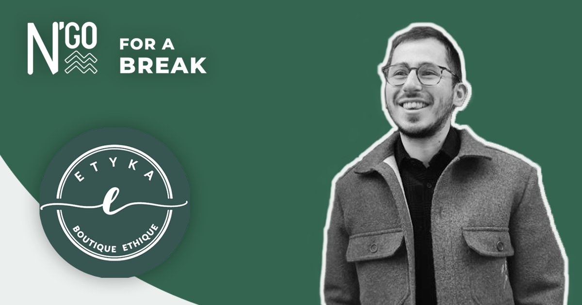 Nouvel épisode N'go for a break où nous recevons Nicolas Chapochnikoff, co-fondateur de la boutique nantaise Etyka à #Nantes

Au programme : le projet mis en place en période covid et ses difficultées, l'expérience de l'#entreprenariat.

👉bit.ly/39b1rcy