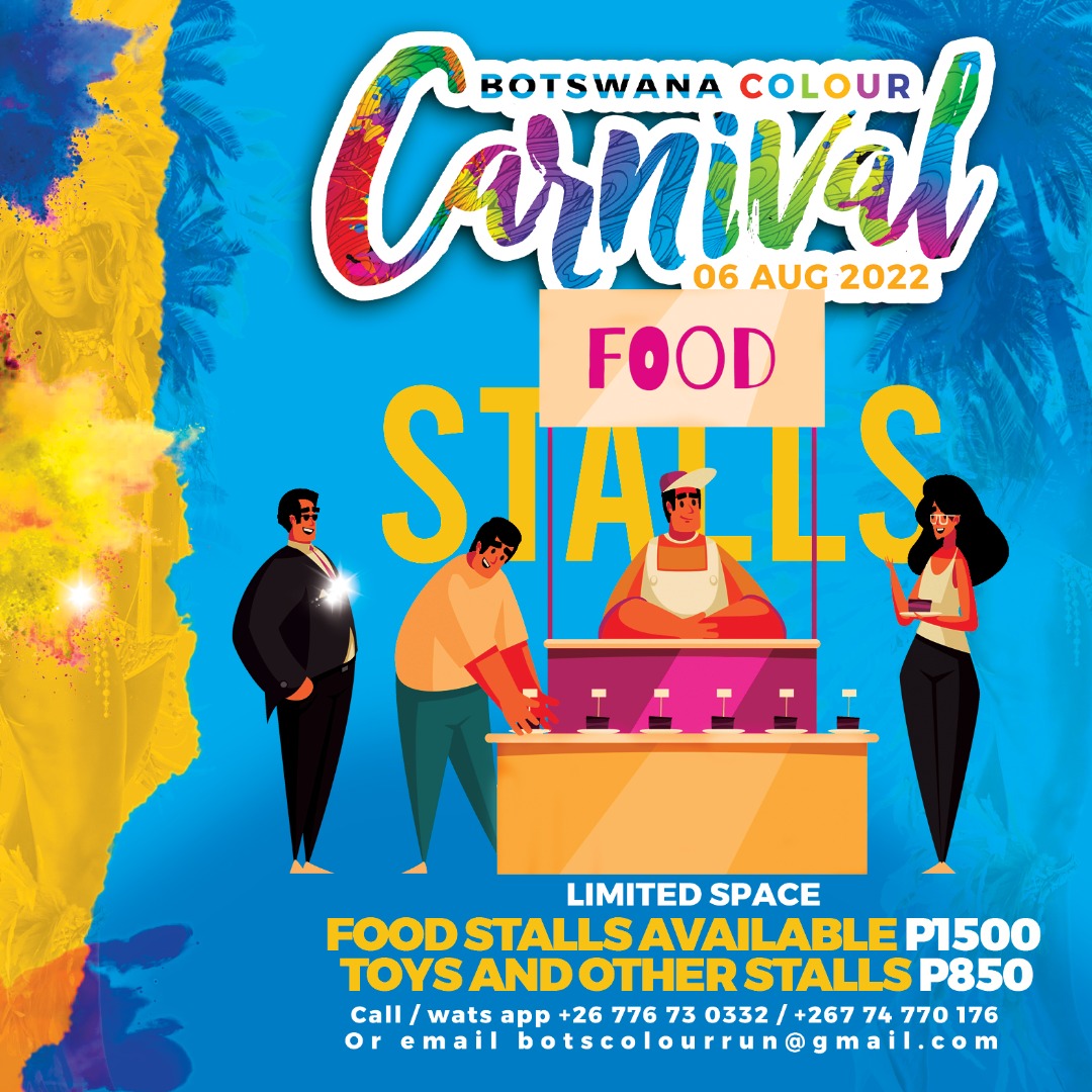 Limited Space. Food stalls available