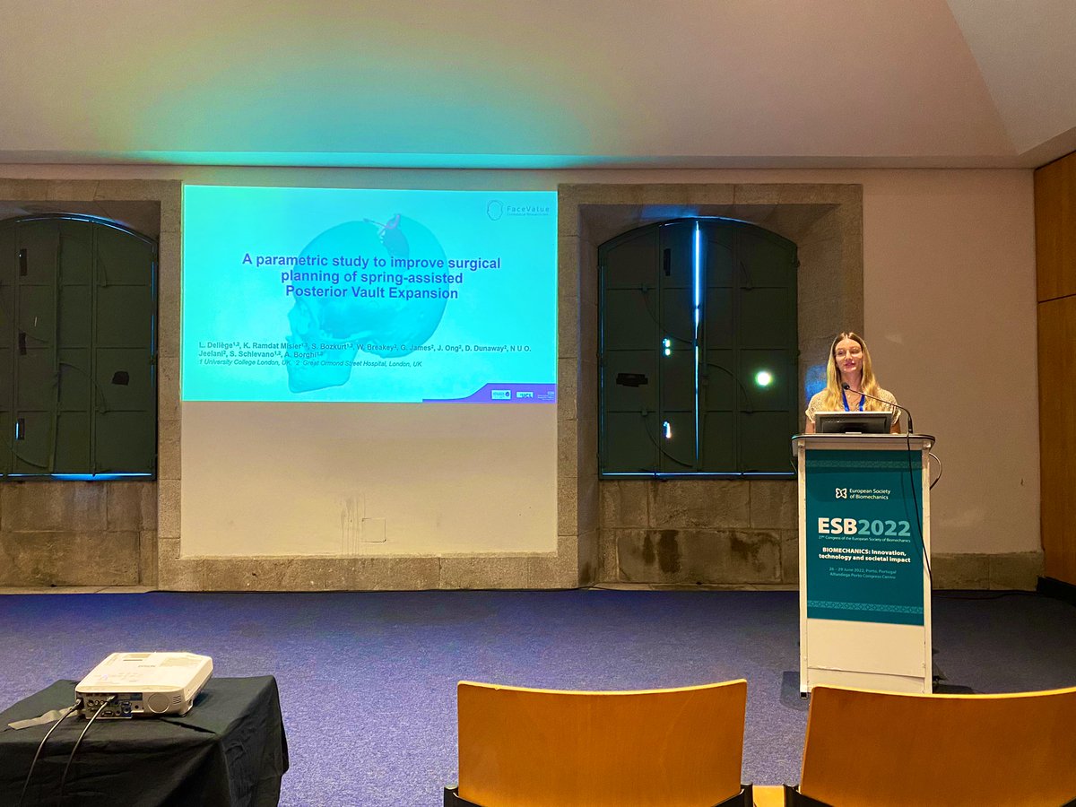 Second day of presentations for <a href="/DBC_ICH/">Developmental Biology & Cancer</a> Craniofacial research group presenting at @ESBiomech_2022