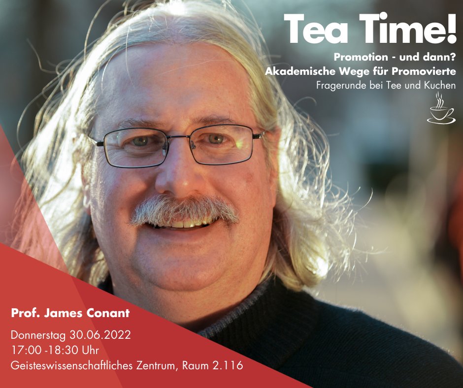 UniLeipzig's tweet photo. "#Promotion - und dann? Akademische Wege für #Promovierte" - Unter diesem Motto lädt Prof. Dr. Jamens Conant #Predocs und #Postdocs der #UniLeipzig zu einer offenen Fragerunde am Donnerstag, 30.06.2022, ein. Hier geht's zur Veranstaltung:
https://t.co/f6h1n3sTsn. https://t.co/Rg2BVjbdZw
