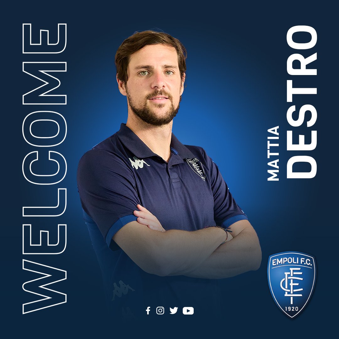 Italian striker Destro signs for Empoli