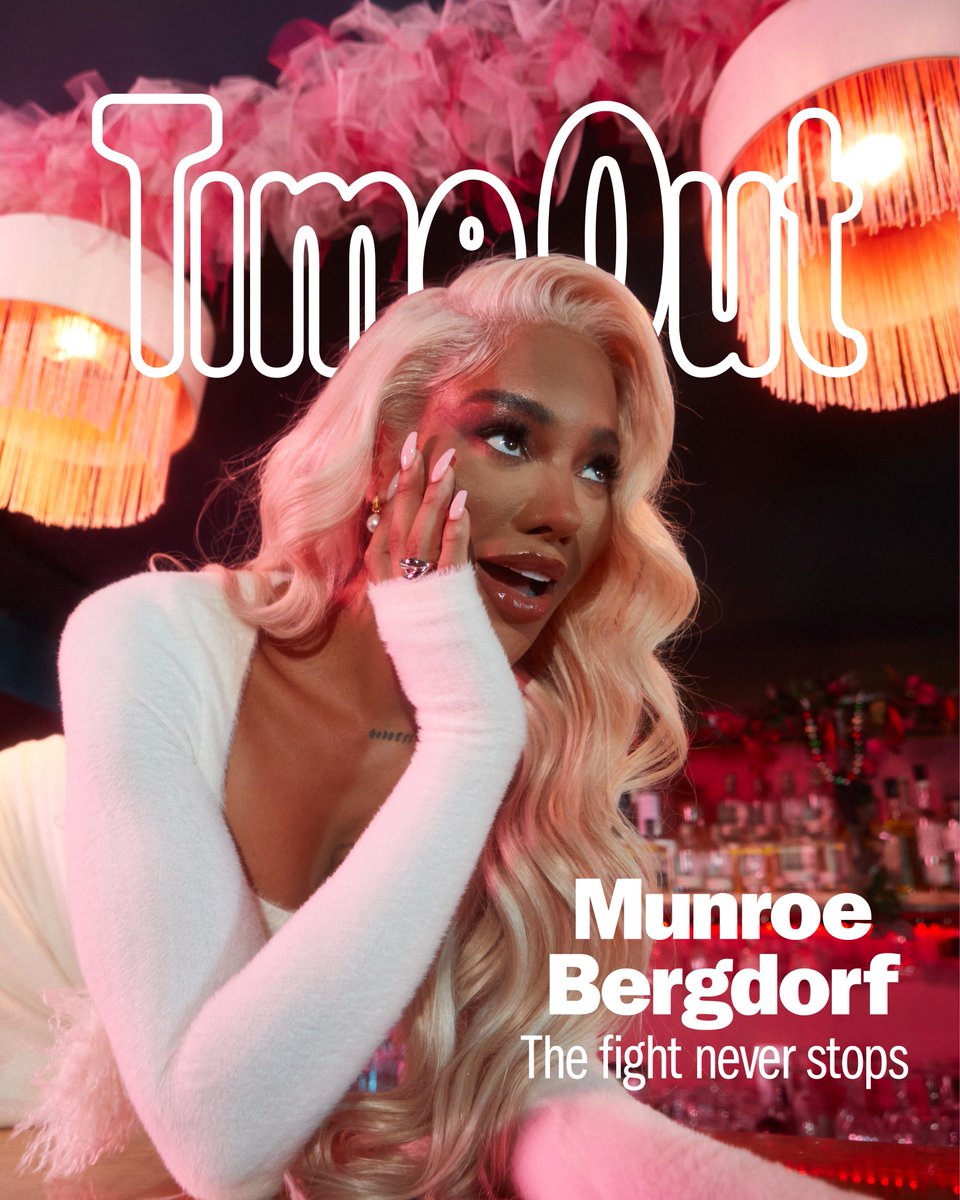🚨 Launching our first @TimeOutLondon digital cover! Offering a window into Time Out's digital world, the cover puts a spotlight on a big moment that's exciting the Time Out team⚡️ To celebrate Pride, our inaugural digital cover star is Munroe Bergdorf 👏🏼