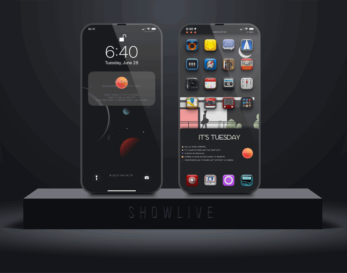 tombowie's tweet image. #ShowLive🤩
#iOS155📱 

Icon Theme #Sublimity
@Subywrex 
LS Wall @maria2ps
HS Wall @paulebh0y 
LS Preset @Zooropalg 
HS Preset @EliseMihael 

Other credits where due

@SeanKly  @UtdAll  @jacmeister  @boots6972  @Kothuq  @Zooropalg  @TeboulDavid1 @jennysblessed @mittiboy