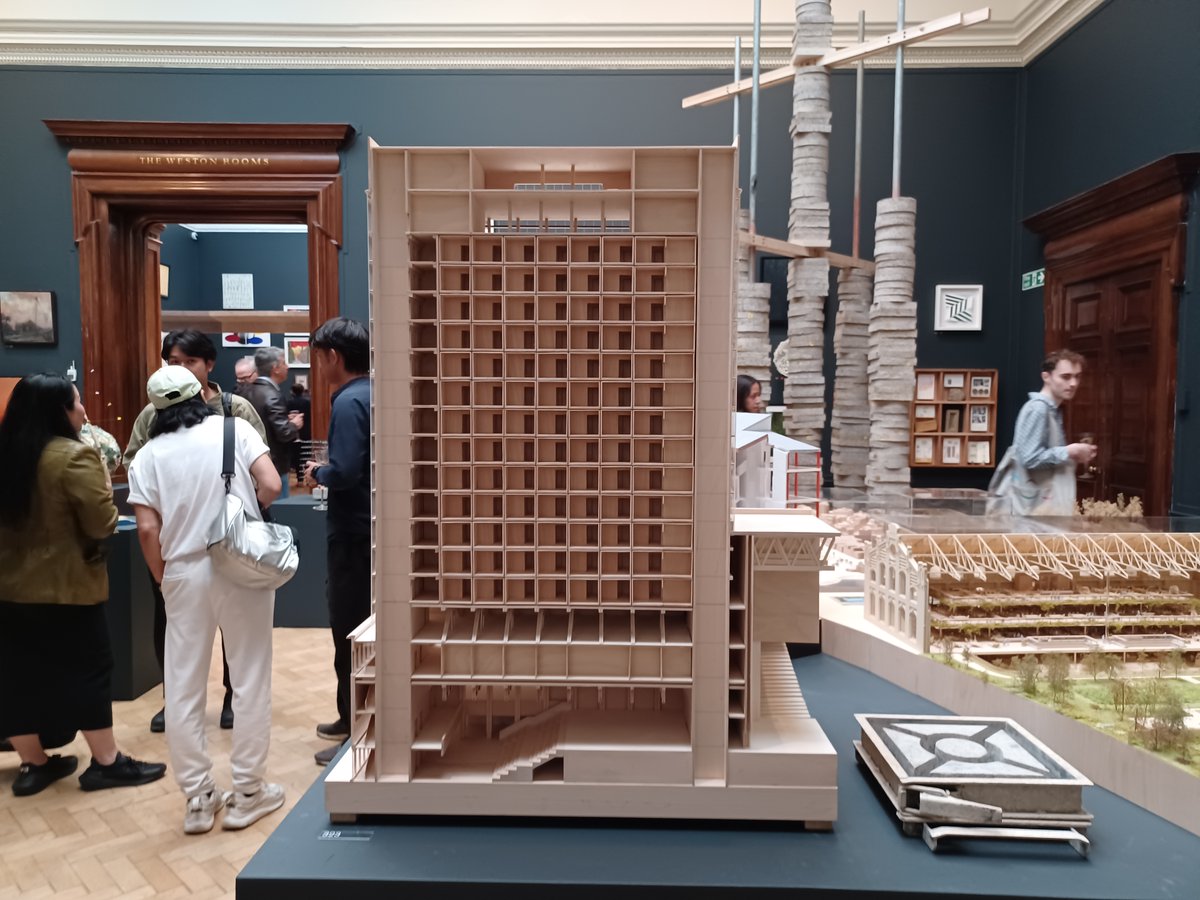whitearkitekter's tweet photo. "This [Sara Cultural Centre] is the largest timber building in the world, here to show British insurers and government that we CAN build in timber."
- Niall McLaughlin, Co-curator, Architecture Room #RAsummer

Read more about Sara at @royalacademy here:
https://t.co/40BaUNahYr https://t.co/L5VZzxzv35
