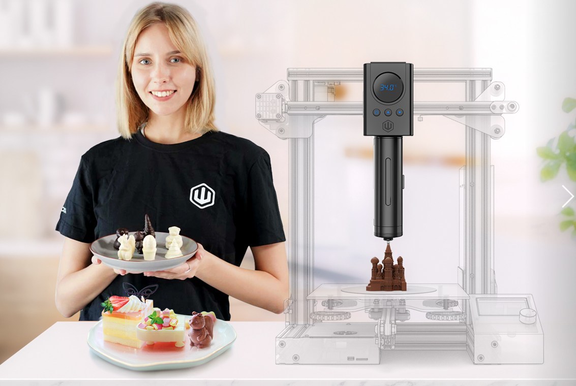 MichaellPetch's tweet photo. Wiiboox launches its LuckyBot food 3D printing extruder #3DPrinting https://t.co/uD3uk68ebg https://t.co/uCuVQpevOX