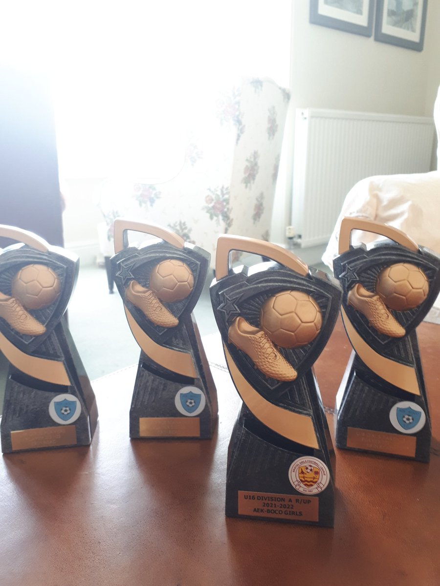 readers_andy's tweet photo. #AEKBoco U16's last ever end of season presentation. League runners up🏆#TheseGirlsCan⚽️.
Erin (EP) cleaned up♥️. Taking the:
~ Manager's Player of the Year🏆,
~ Parent's Player of the Year🏆,
~ Player's Player of the Year🏆
for her consistent hard physical graft💪👈 https://t.co/SwTPFTDafX