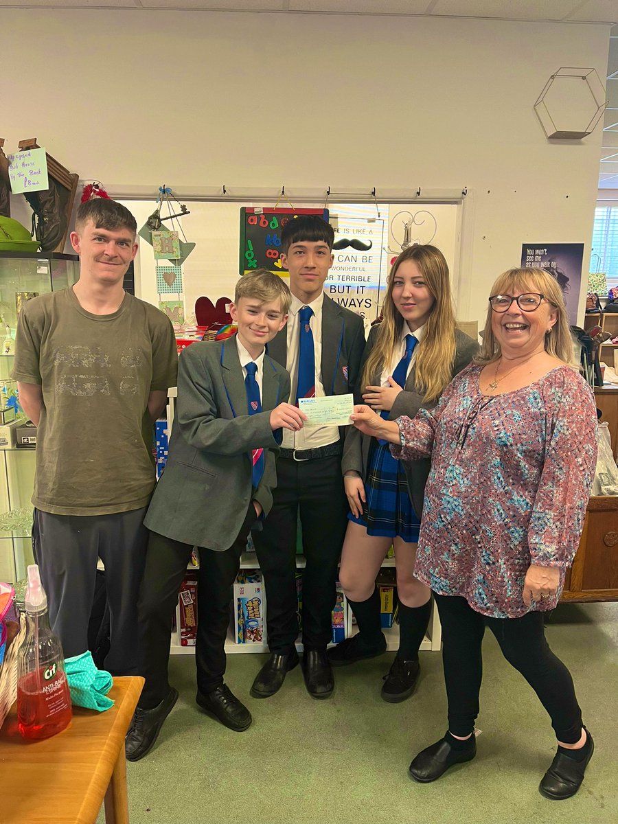 The REACH programme for Personal Development (@reach_deanerypd) on Twitter photo It was a pleasure to be able to drop a cheque off <a href="/TheBrickWigan/">The Brick</a> this morning for ยฃ450 and to meet some of their lovely staff doing such a fabulous job! Well done to our Y9 pupils who made the most profit in the 10X enterprise challenge last term <a href="/deaneryhigh/">The Deanery Church of England High School</a> #makingadifference It was a pleasure to be able to drop a cheque off <a href="/TheBrickWigan/">The Brick</a> this morning for ยฃ450 and to meet some of their lovely staff doing such a fabulous job! Well done to our Y9 pupils who made the most profit in the 10X enterprise challenge last term <a href="/deaneryhigh/">The Deanery Church of England High School</a> #makingadifference