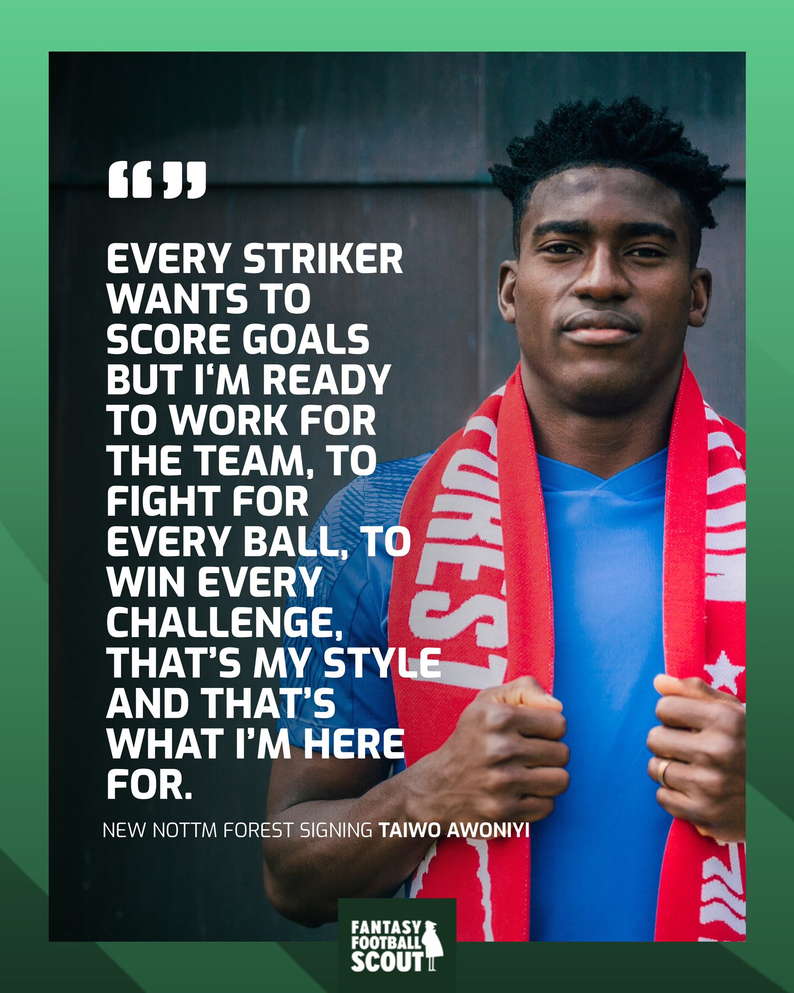 Fantasy Football Scout on Twitter "NFFC record signing Taiwo Awoniyi