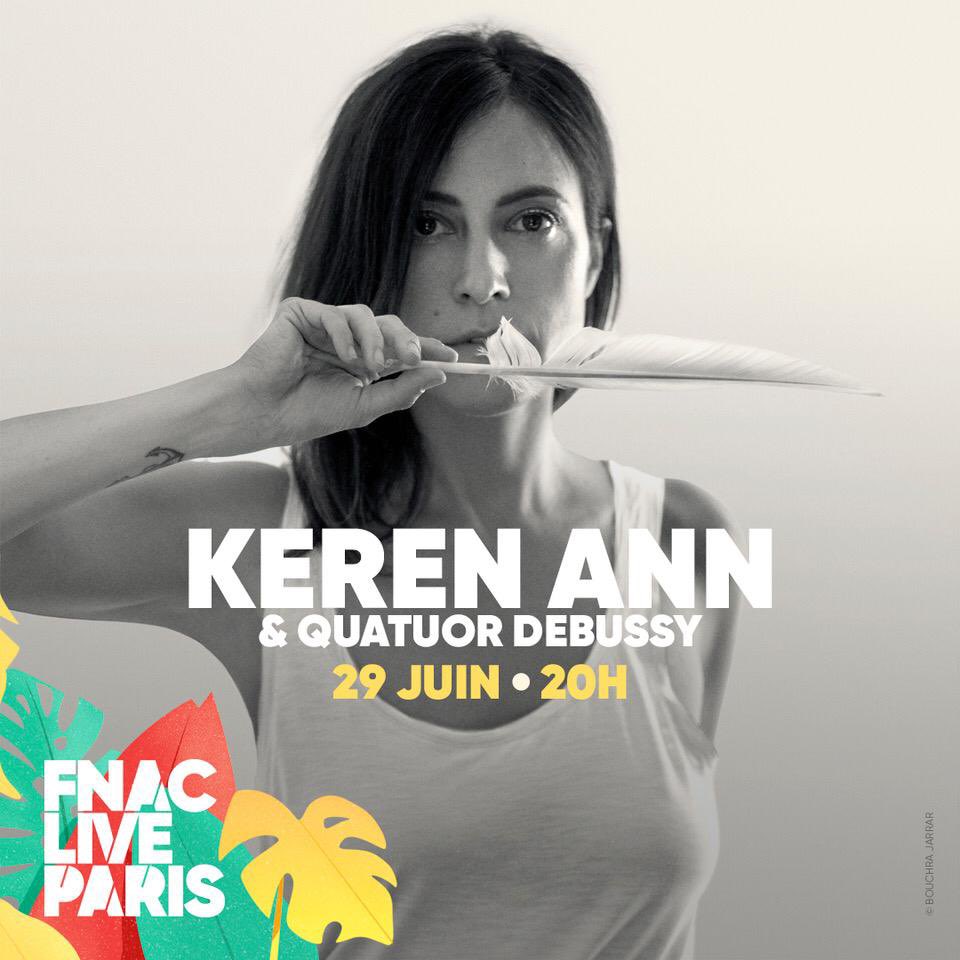 Pour assister à notre concert du 29 juin au Fnac live, retirez vos invitations dès maintenant dans les Fnac d’île de France : + d’infos leclaireur.fnac.com/evenement/9611…
<a href="/QuatuorDebussy/">Quatuor Debussy</a> <a href="/RainDogprod/">Rain dog prod</a> <a href="/naiverecords/">naïve</a>