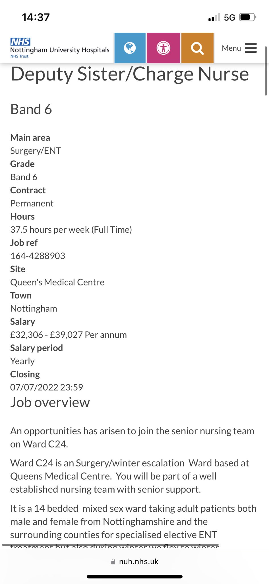 Surgery24/ Ward C24 on Twitter: "Exciting opportunity to join the  management team on C24. Don't be shy, arrange a visit to meet the team  @jesst89 @RebsMc1 @JamesPovey1 @Rose_Exley @NUHNursing @NUHSurgery 🌈  https://t.co/9TWX6jfVeK