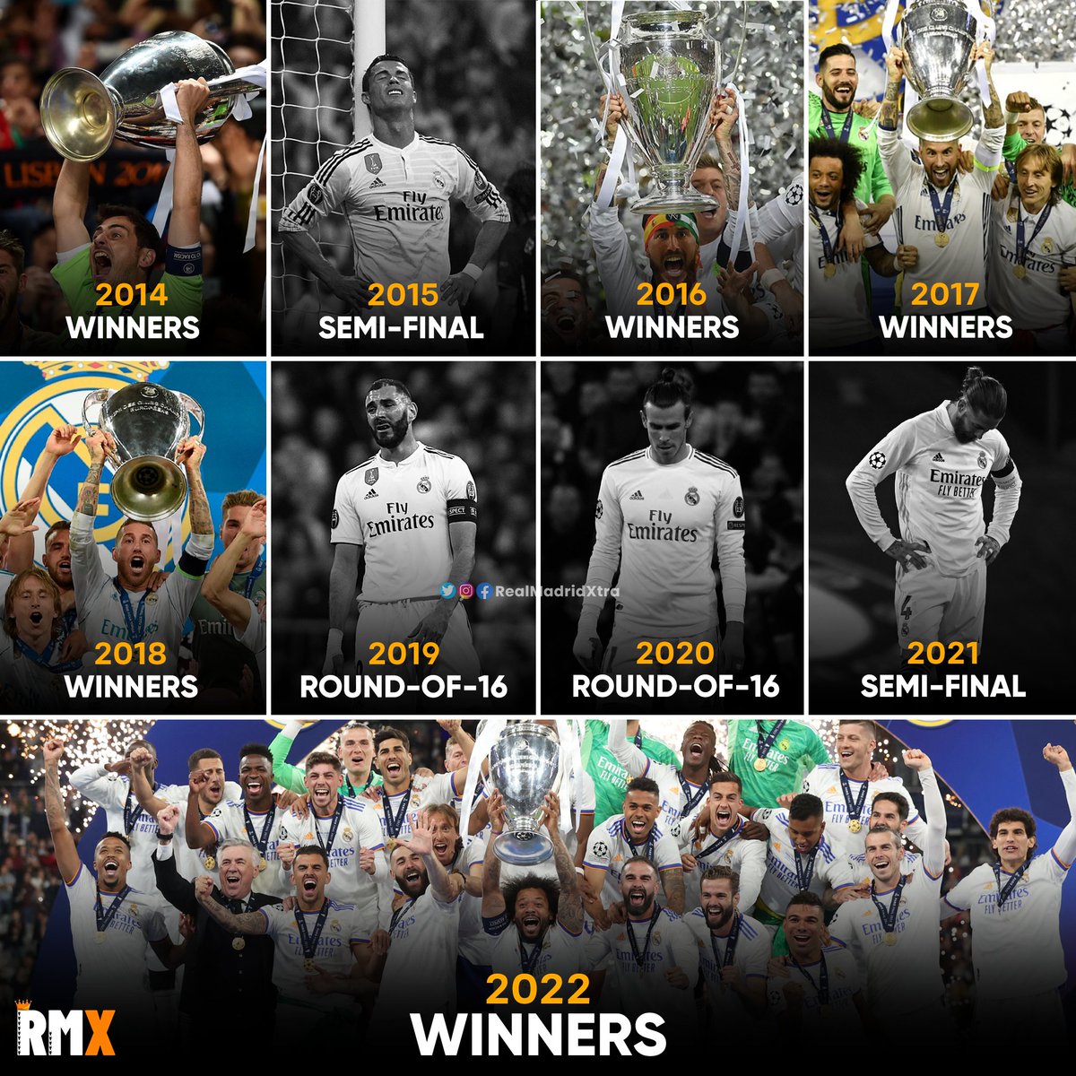 RealMadridXtra's tweet photo. We went through a lot, but in the end, we are Real Madrid 🤍 https://t.co/Nbo2LB2ZM1