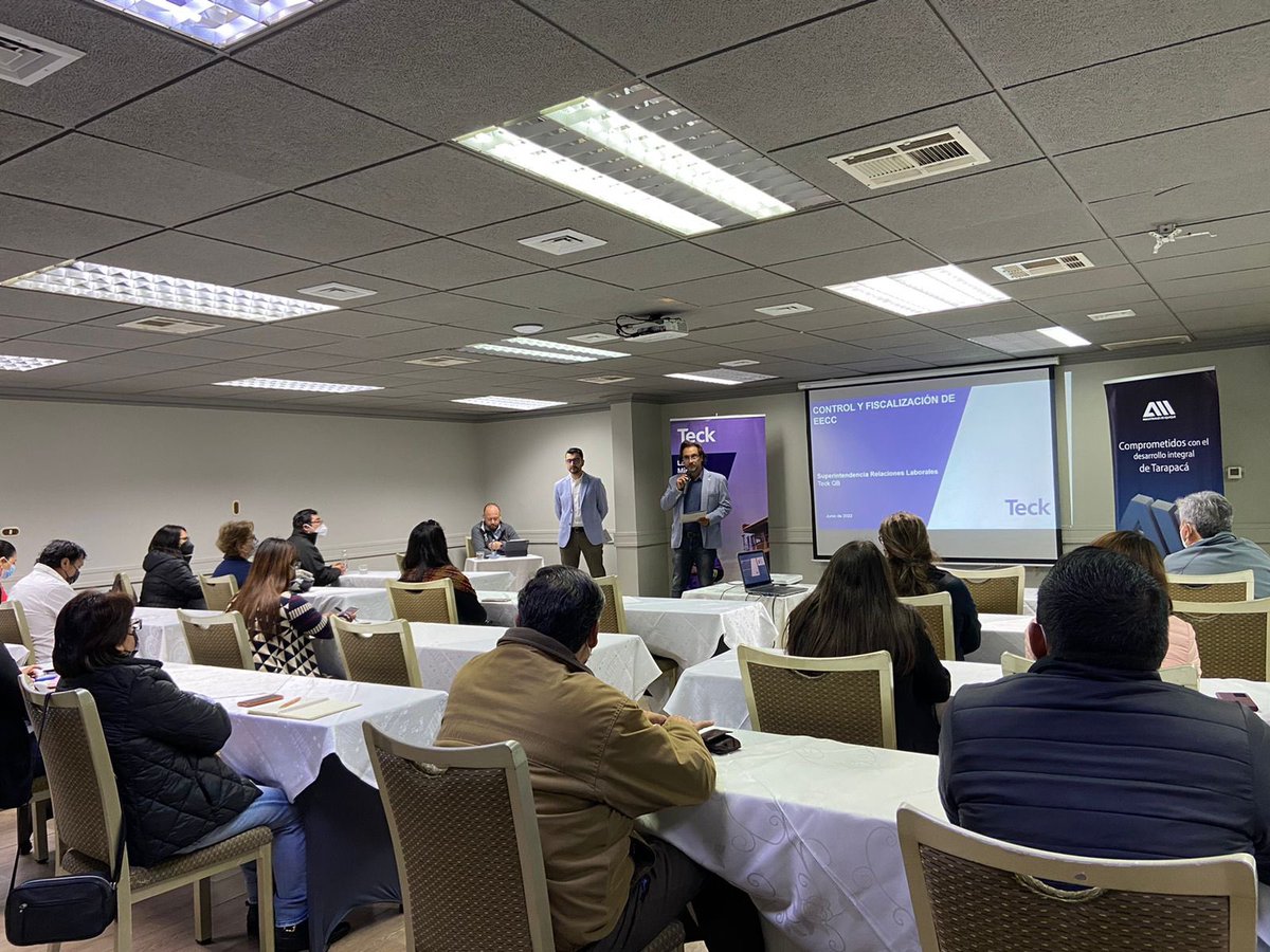 aiigremio's tweet photo. 🔔 [#ActividadesAII ] 
Momentos #AII del “Taller de Buenas Prácticas en RRHH”, actividad que forma parte del ciclo de talleres del programa de desarrollo de #ProveedoresTeck. 

#ProveedoresTarapaca #RegionDeTarapacá
#Teck #RedProNorte https://t.co/ibdUaWzQi9