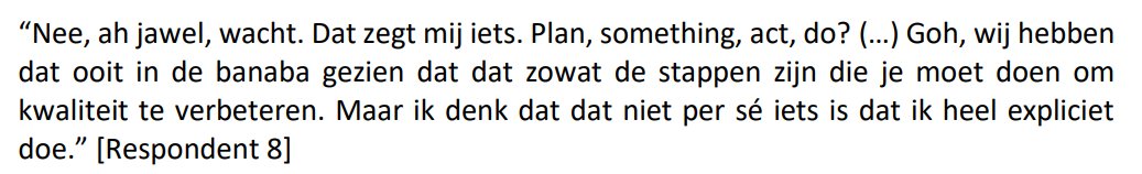 vanhf_j's tweet photo. N.a.v. 5 jaar OK-kader sprak Annelies De Backer i.k.v. #masterproef met 11 leraars SO. Best wat IKZ-initiatieven maar weinig systematisch, leert dat. Veel leraars verdiepten zich nog niet in kwaliteitszorg en weten niet goed hoe dit aan te pakken. OK-kader is amper gekend. https://t.co/5N7pxqB1Oz