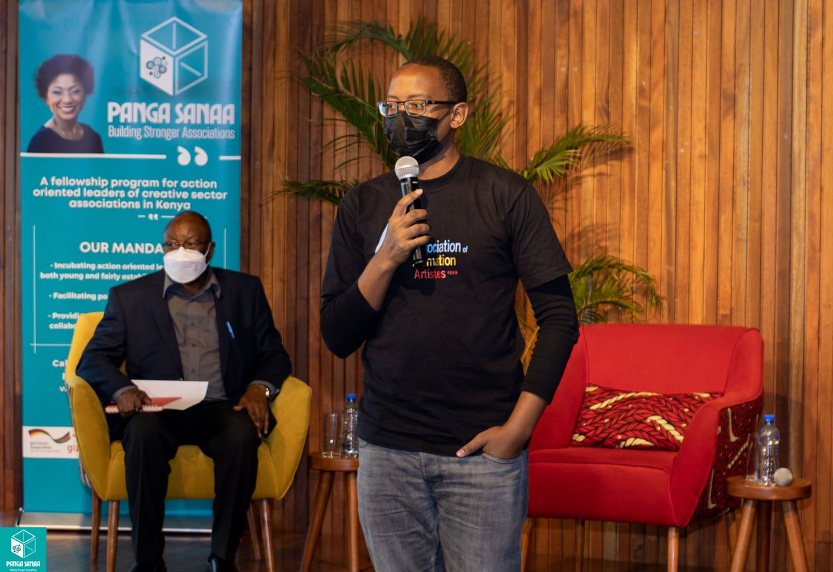 PangasanaaKE's tweet photo. Proud of 3 of our fellows @BillyMutu @Laxophonist @Dennopayo who presented policy recommendations to government agencies @KenyaCopyright @KIPPRA @priskkenya @kampkenya @TheMCSK @PPMC_KENYA at our recent #policydialogueforum highlighting creative sector gaps &amp; opportunities #254 https://t.co/WnrYT7fbKe