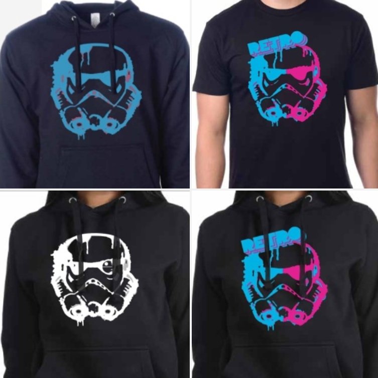 StarWarsJoshua's tweet photo. New t-shirts and hoodies are available on my website! https://t.co/qPBEg1txPf 
#tshirts #hoodies #starwars #retro #stormtrooper https://t.co/xT81Ux0IPY
