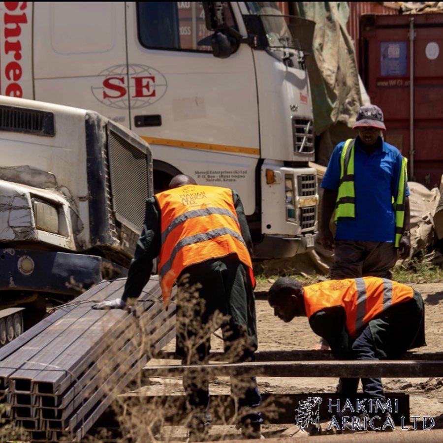 HakimiLtd's tweet photo. Work In Progress ⚠️
We are open for business 📥
.
.
#hakimiafrica #steelimporterskenya #steelchannels #steelsupplierskenya #IkoKaziKE #steelkenya #constructionke #Construction https://t.co/g4NJzLZZir