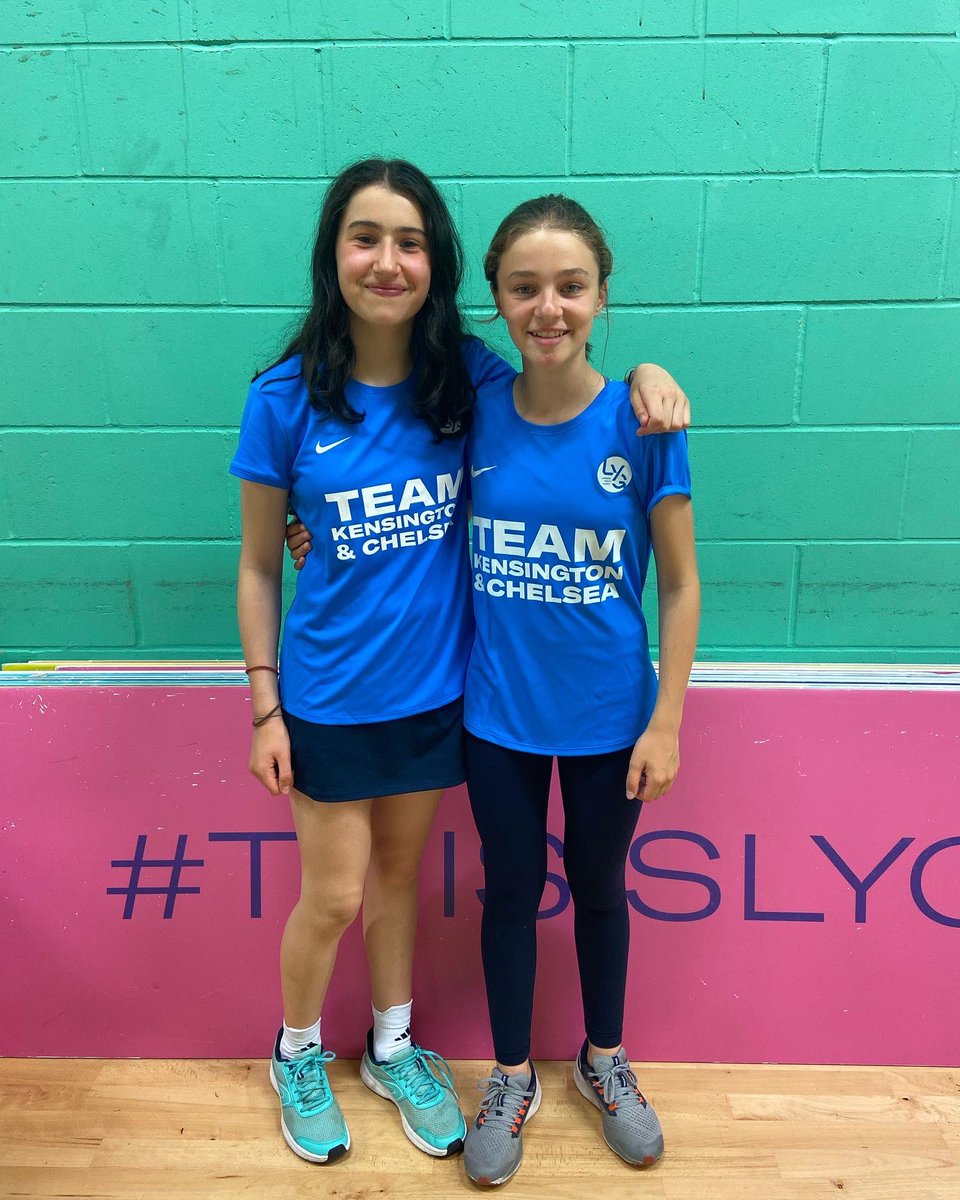 LdnSportsTrust's tweet photo. An incredible 4th place for our table tennis duo for Kensington and Chelsea at the London Youth Games! A tight 3rd/4th playoff meaning they just missed out on bronze! 🏓 @LdnYouthGames @youngkandc @KandCfoundation @RBKC @RBKCMayor @Better_RBKC @ThisGirlCanUK #ThisIsLYG #teamRBKC https://t.co/osWdOTO8Bt