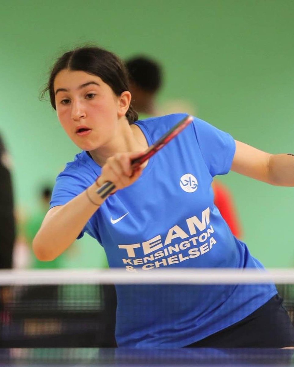 LdnSportsTrust's tweet photo. An incredible 4th place for our table tennis duo for Kensington and Chelsea at the London Youth Games! A tight 3rd/4th playoff meaning they just missed out on bronze! 🏓 @LdnYouthGames @youngkandc @KandCfoundation @RBKC @RBKCMayor @Better_RBKC @ThisGirlCanUK #ThisIsLYG #teamRBKC https://t.co/osWdOTO8Bt