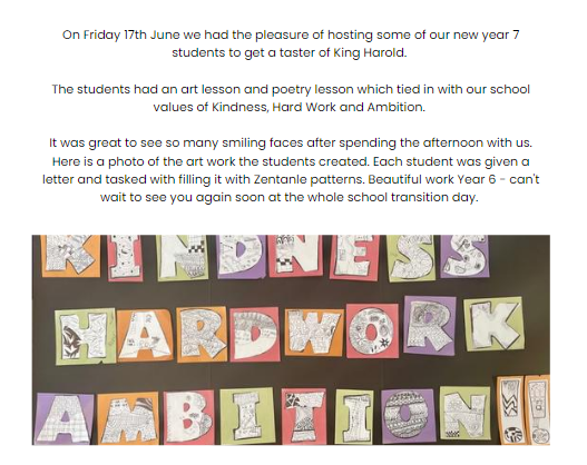 #Kindness #HardWork #Ambition <a href="/WalAbbeyNews/">Waltham Abbey News</a>