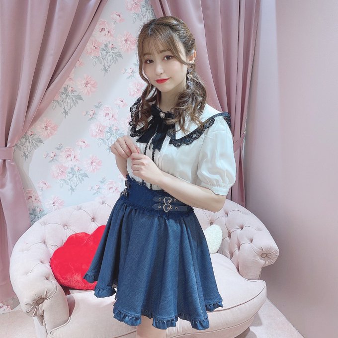 超ポイント祭?期間限定】 ハートチャーム付きレースラッフルワンピース