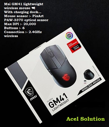 Lightweight wireless mouse with charging dock. Limited stock if you want call 7977969788 <a href="/NaviMumbaiCity/">Navi Mumbai City</a> #Navimumbaiairport #Trending