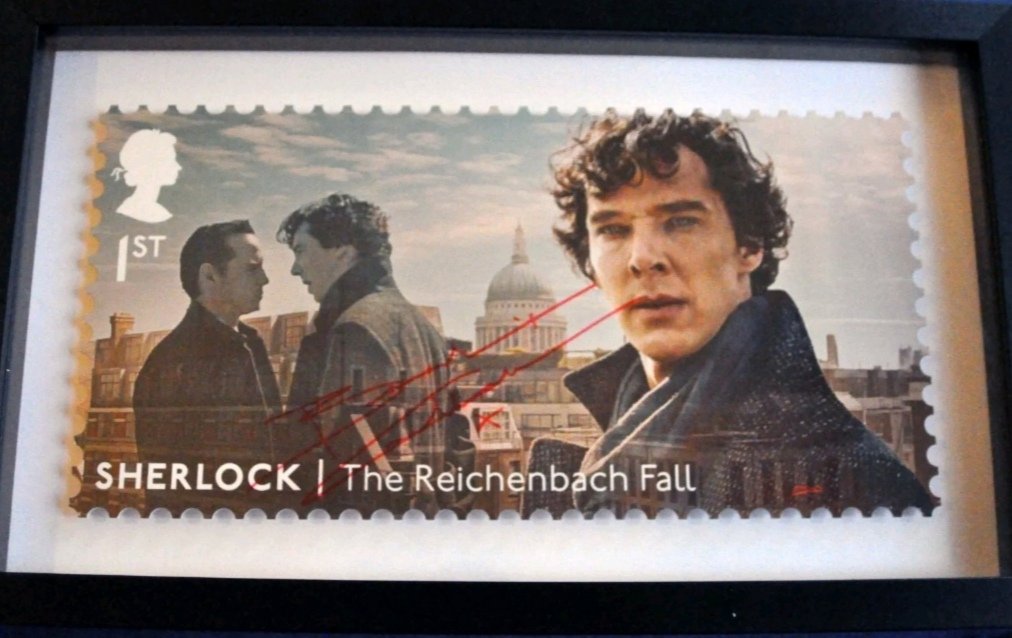 📣 Only 1 day left to bid on #PartickMelrose script & #Sherlock stamp signed by #BenedictCumberbatch 📣 charity.ebay.co.uk/charity/i/Anno…