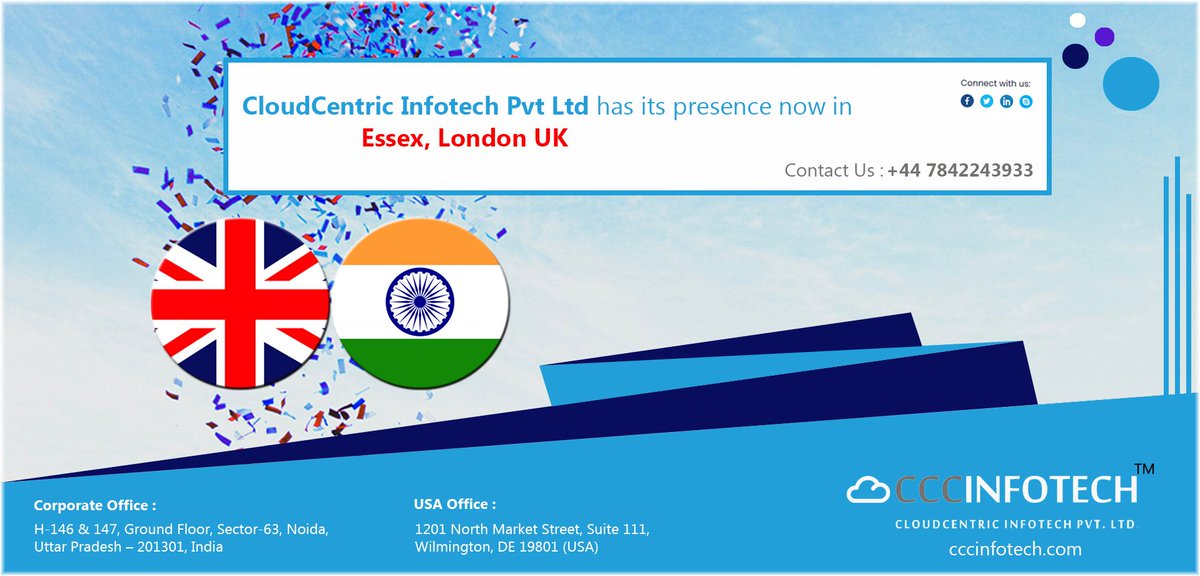 MePradipS's tweet image. To spearhead our growth &amp;amp; penetrate into the UK, It gives me immense pleasure to announce that CloudCentric has set its foot in the UK also, following 8 yrs of growth &amp;amp; success. With this expansion, CloudCentric shall be focussing on UK &amp;amp; Europe.
#cloudcentricuk