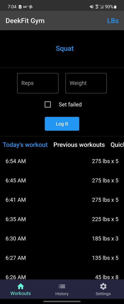 DeekFit's tweet photo. Ok I know I've been saying this for years but now I have the receipts to back it up. First ever live workout recorded, with full cloud backup, on the new DeekFit Gym app!!

Coming soon (for real this time) for Android, iOS, and web! https://t.co/IpQDnANfpD