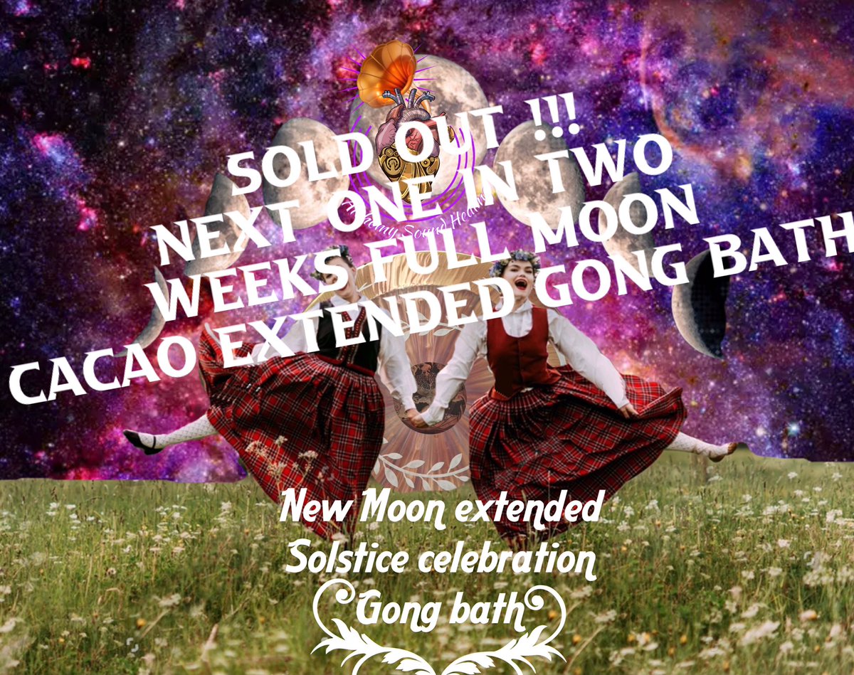 Alchemy Sound HealingSold out…
Our hearts are filled with gratitude.
Next one will be a special cacao ceremony with aromatherapy full moon extended gong bath event .
Spaces will be limited 
Looking forward to to see you all later 🙏🙏🙏❤️😅🙏🙏