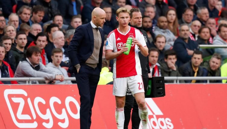 AidanWalshMUFC's tweet photo. Frenkie de Jong to #mufc for £56m + £17m add-ons is fantastic business 🔴🇳🇱 https://t.co/AEv0rXRwjI