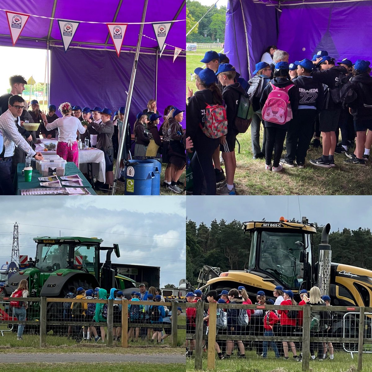 Great to see so many children engaging with the first ever Herts Schools Farming day.