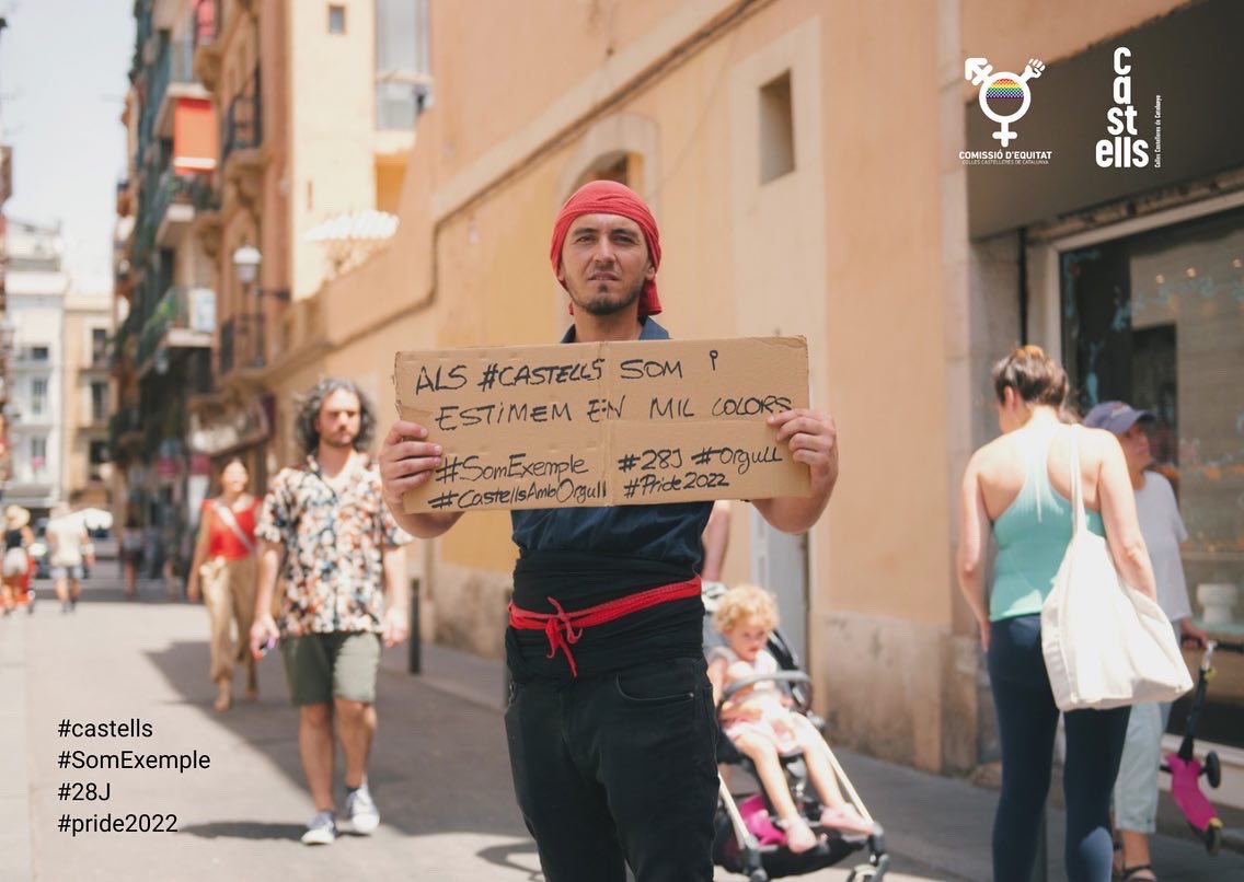 cclaietansgram's tweet photo. Avui i cada dia, amb l’orgull de ser qui som, als #castells som i estimem en mil colors!

#CastellsAmbOrgull #28J #Orgull #Pride22🏳️‍🌈 #SomExemple #castellers #laietans #gramenet #santacoloma #santako #orgullgrama https://t.co/kGD55PAOit