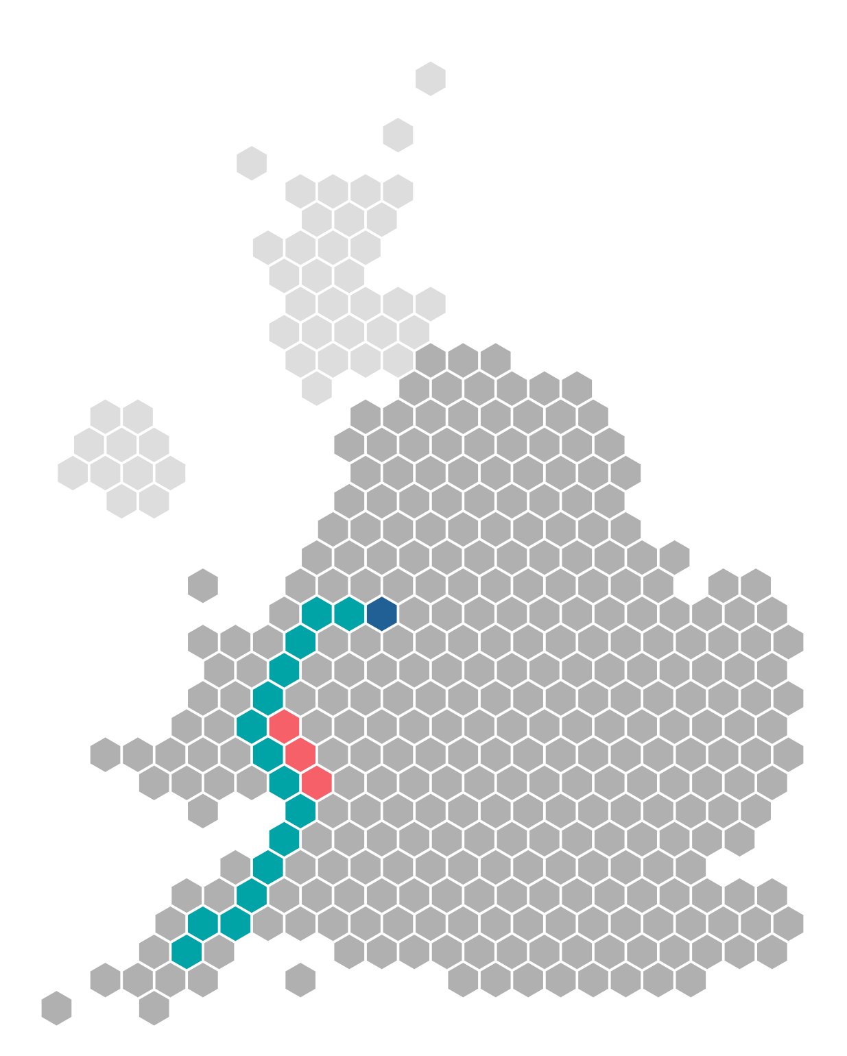Field on Twitter "The CensusMapGame, with hexagons. Warning