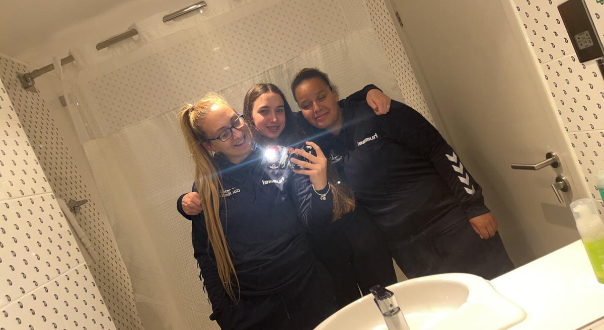 First day in Finland completed with classification for the the GB U19 ladies, next Training 💪🏽 and then dinner!! @GoalballUK @epyg2022 #YouthParaGames #GoalballFamily🔵💙