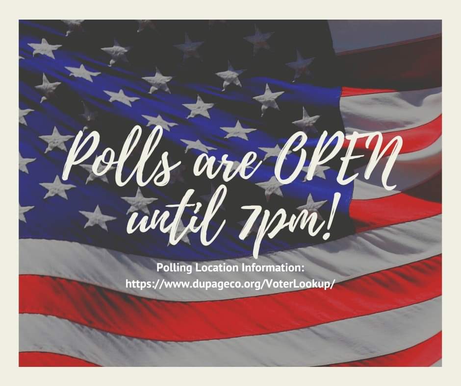 Its Election Day! Go out and make your voice heard! 🇺🇸🇺🇸🇺🇸🇺🇸

Information on all of our candidates can be found here➡️dupagegop.com/2022-republica…