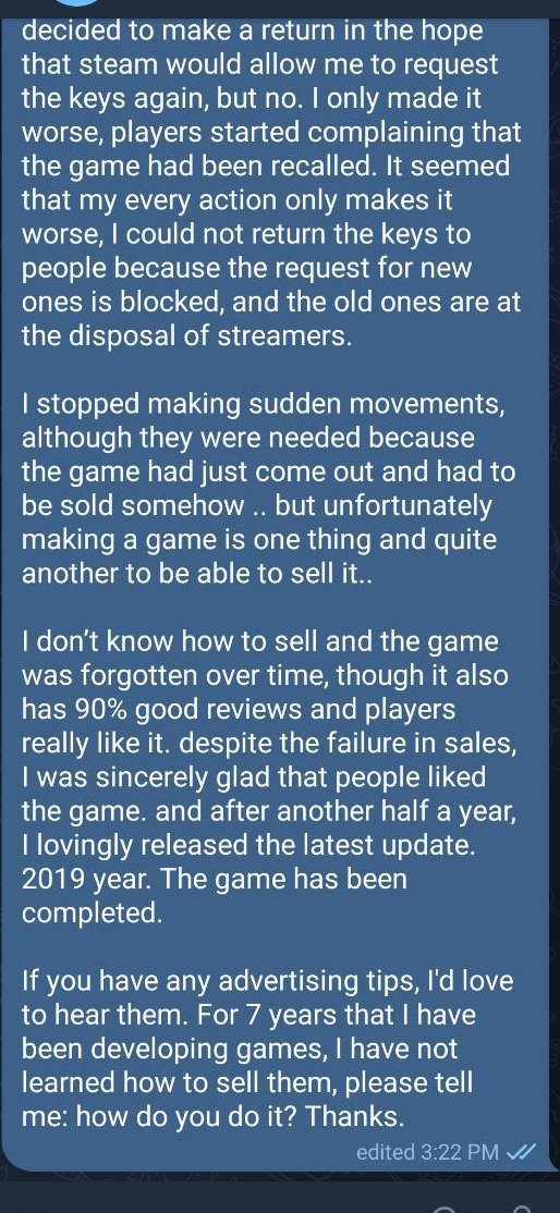 This story is about how I created my second game and began to feel like a game developer.

#PiiSim #gamedev #story #Steamworks #Unity