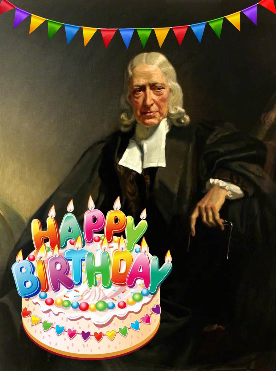 RyanNDanker's tweet photo. The Gregorian Calendar of 1582 was thought to be a “Popish plot” in Britain until 1752. And so in that year, with necessary adjustments and the danger past, John Wesley’s birthday became June 28th. 

A very happy 319th, sir! https://t.co/inwhxuV9oK