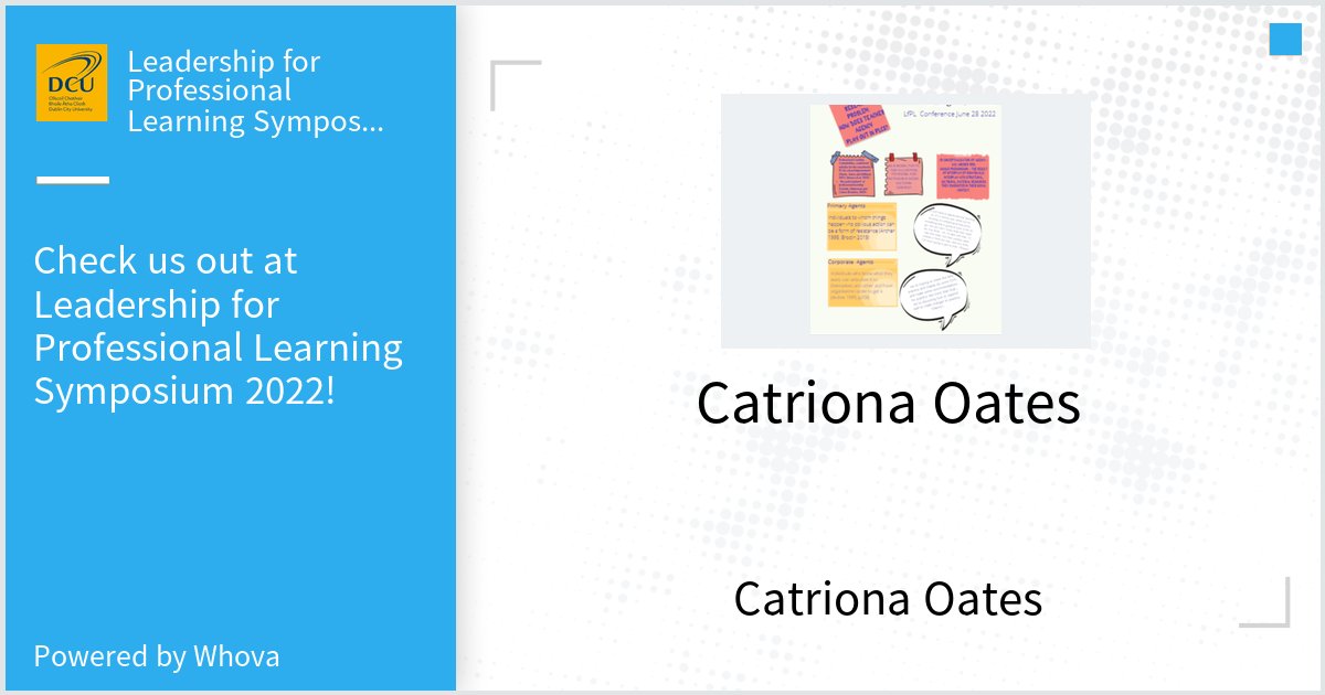 Come check out my Artefact at Leadership for Professional Learning Symposium 2022. #LfPL - via #Whova event app - just getting ready for remote workshop now! #LfPL #PLCs #TeacherAgency