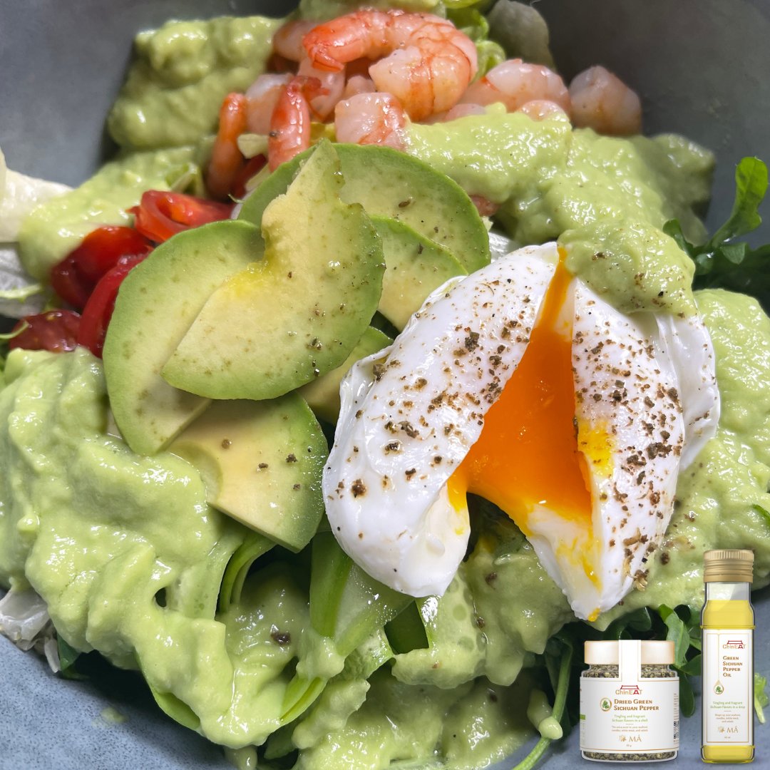 chin_eat's tweet photo. Green Sichuan Pepper will make your shrimps and avocado salad taste great! This summer, treat yourself better! 20% flash promo from today to July 5th on our #ecommerce!
Visit https://t.co/DiCCtS6em2 !
#chineat #healthyrecipes #healthyrecipe #cleaneating #healthyeating https://t.co/UOazew5qhJ