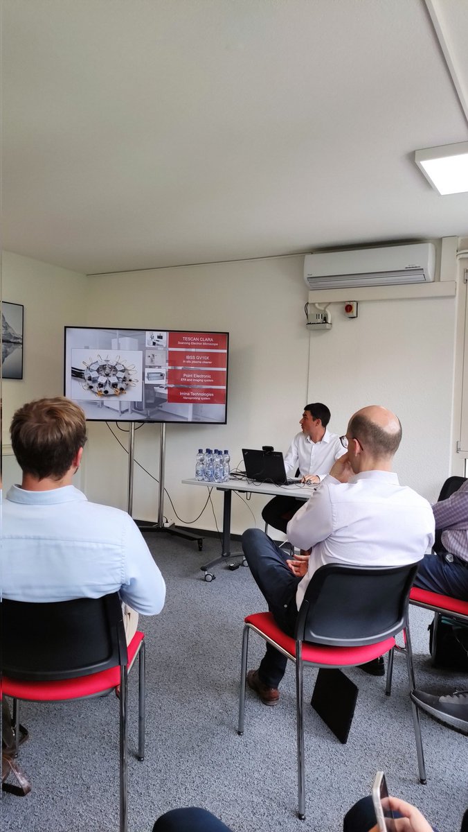 Big day today! A workshop on #nanoprobing and in-situ SEM #electricalfailureanalysis to celebrate our new lab at <a href="/imina_tech/">Imina Technologies SA</a>! Great speakers from <a href="/ST_World/">STMicroelectronics</a>, @Presse_IMWS, @tescan_micro, point electronic and IBSS Group.

#semiconductor #semiconductorindustry