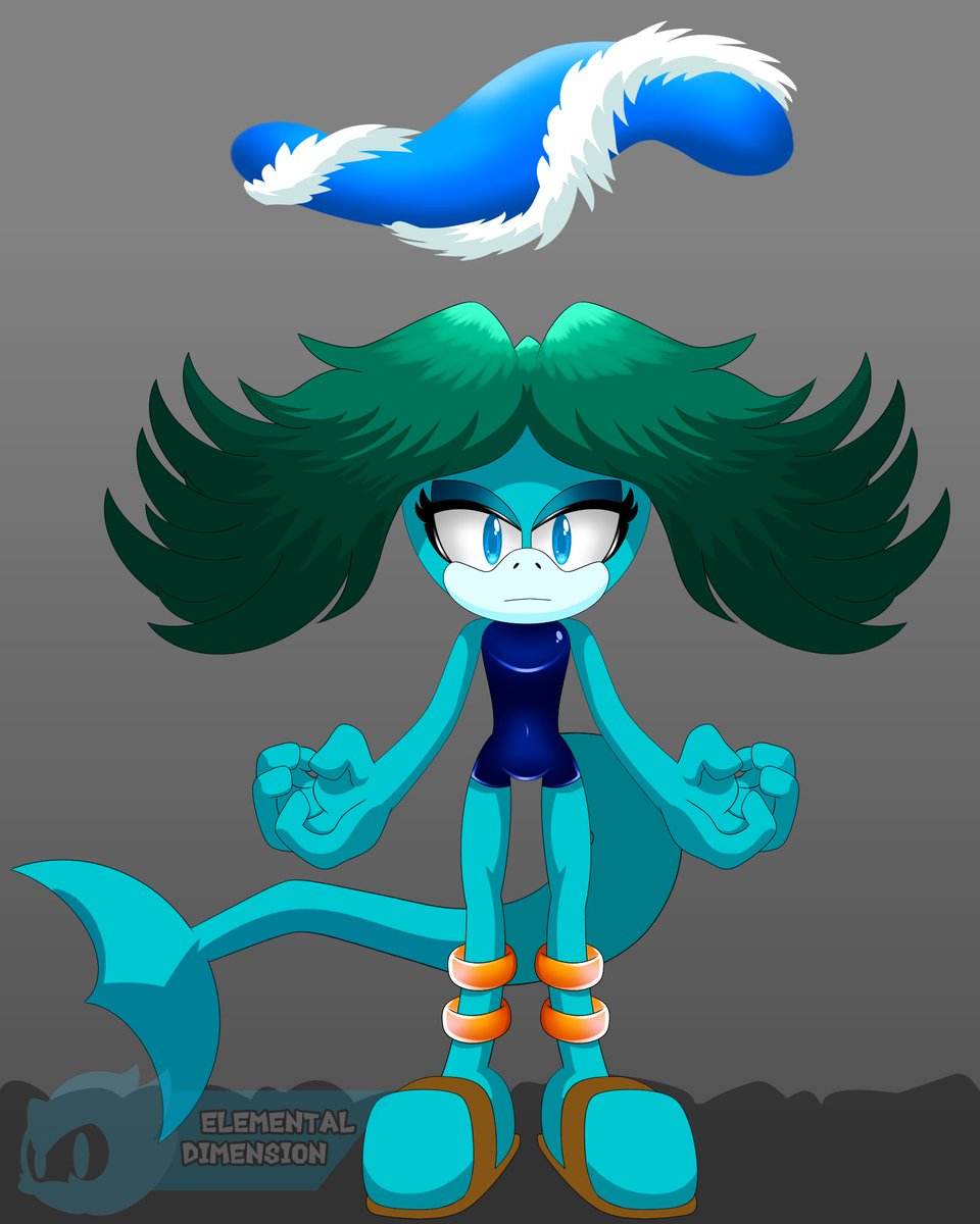 ElementalDimen1's tweet photo. New Fc: 

🌊Aqua The Shark🌊
(without her clothes covering her body) https://t.co/sWl7rWQOMv