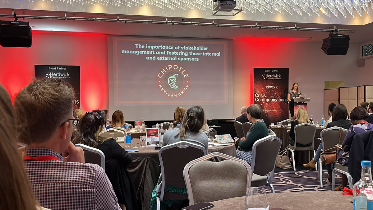 An insightful session with Natalie McEvoy from <a href="/SlatefordLaw/">Slateford</a> jam-packed with real life case studies on how to manage and stop a crisis. #CrisisComms22
