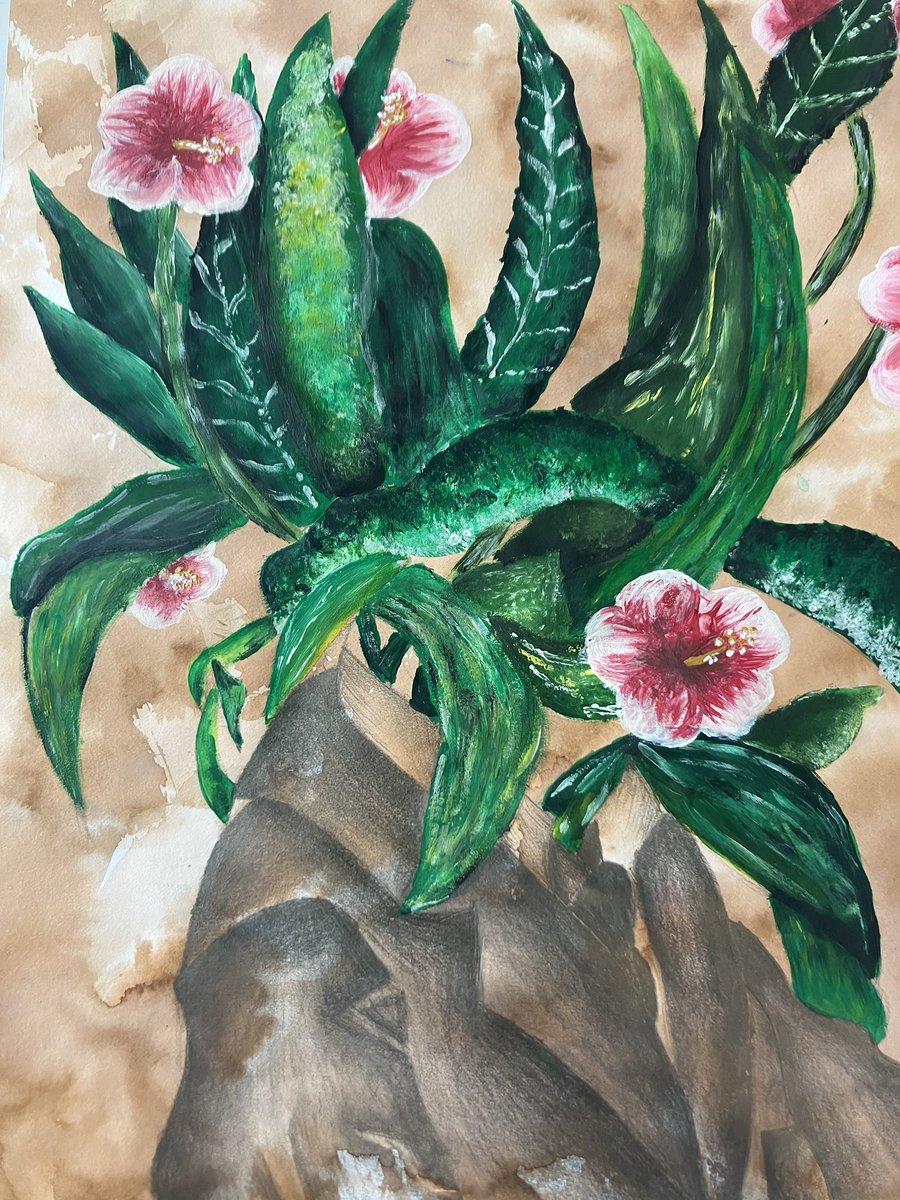 HeadteacherDcc's tweet photo. Artist of the Week - A beautiful final piece of abstract art by GCSE Art student Summer (10 Lennon). #DCC #DCCTalent #DCCArt #DCCYear10 #BeDDC #GCSEArt #abstract #abstractart https://t.co/l20M5NIkog