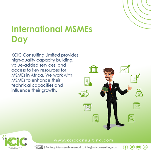 Yesterday marked #WorldMSMEsDay and we are still in the mood of celebrating them. 🙌

#MSMEs are a crucial component of any expanding economy; we are committed to advancing them by providing the tools needed to increase their social impact. 

Read more: kcicconsulting.com/international-…