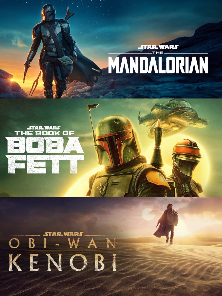 SW_Shots's tweet image. Rank the three live-action Star Wars series