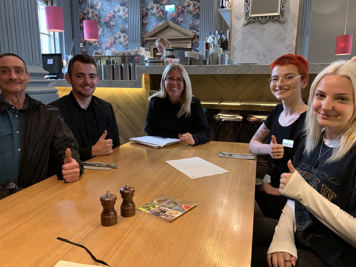 Continibites's tweet photo. This morning we had our first #TeamForum representatives from kitchen and floor from #ContiniGeorgeSt #TheScottishCafe #CannonballRestaurant #HR #listening #supporting #sharing #mindset #platform Very proud of all the team working to make the business better for everyone https://t.co/rbLcdaV9bC