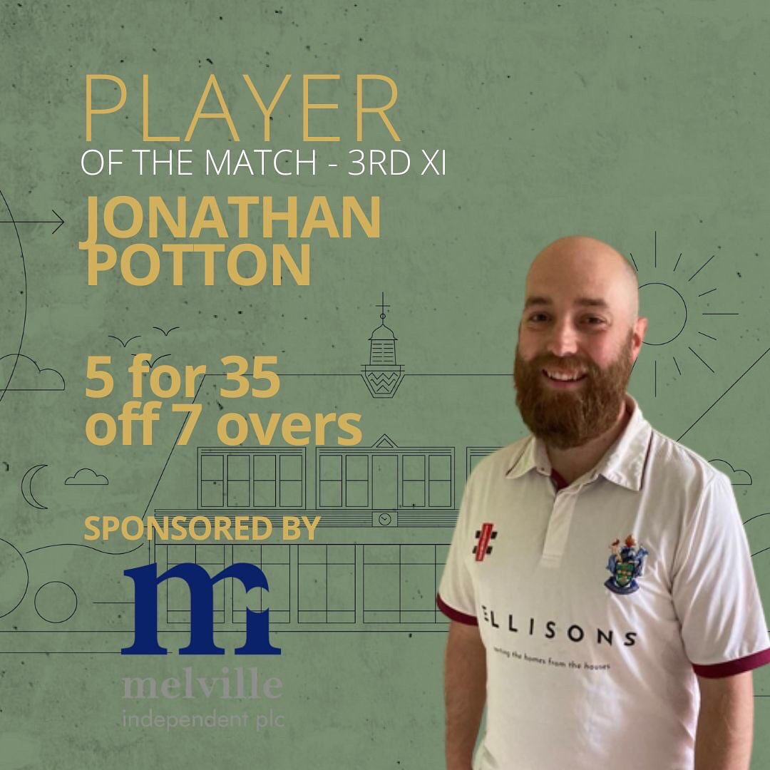 WatsonianCC's tweet photo. 🏏WCC Players of the Match - Sat 25th June🏏

Sponsor - Melville Independent
@mi_plc https://t.co/jyVqJ78EC2
