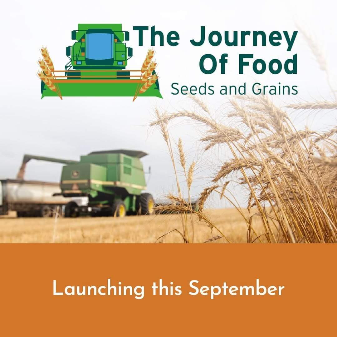Launching in September RHET's all new Journey Of Food: Seeds &amp; Grains. 

 #journeyoffood #seedsandgrains #TheRHET