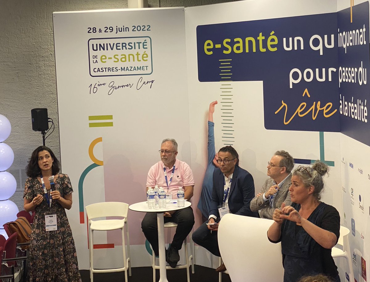 Université e-santé tweet media